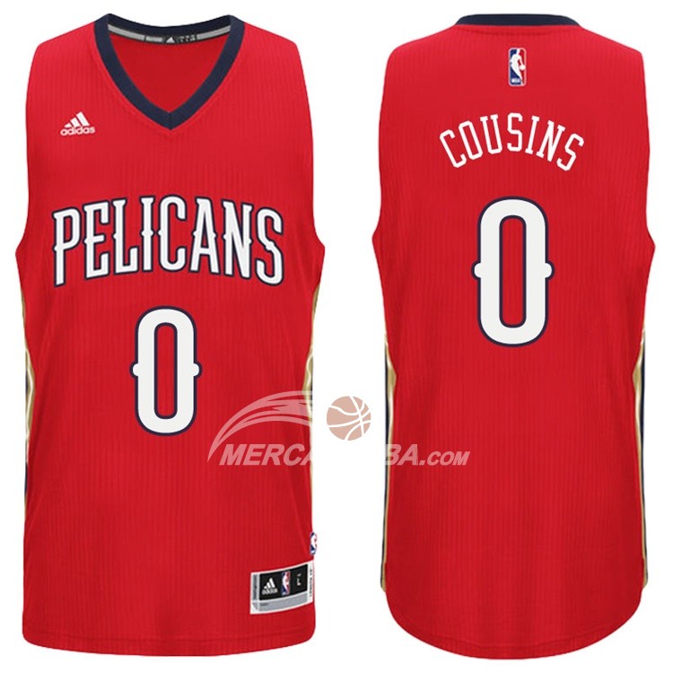 Maglia NBA Cousins New Orleans Pelicans Rojo